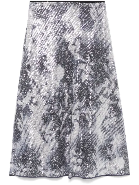 DVF Diane von Furstenberg Araminta midi skirt Black DVFKM4S004