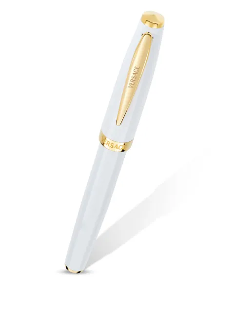 Versace gold plated fountain pen White VR3DA0225