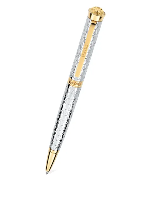 Versace stainless steel ball point pen Silver VR2DA0225
