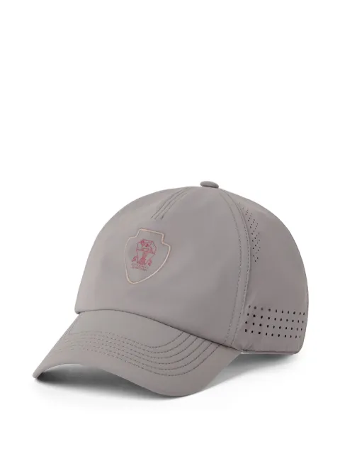 Brunello Cucinelli logo cap Grey MCAP9911TCJJ59
