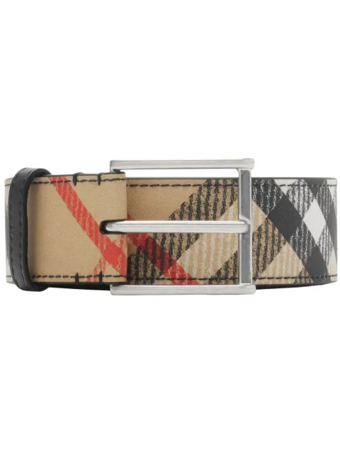 Burberry Check belt Brown 8103017