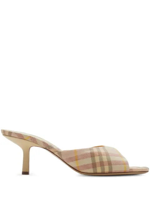 Burberry 65mm Mews sandals Yellow 8103146
