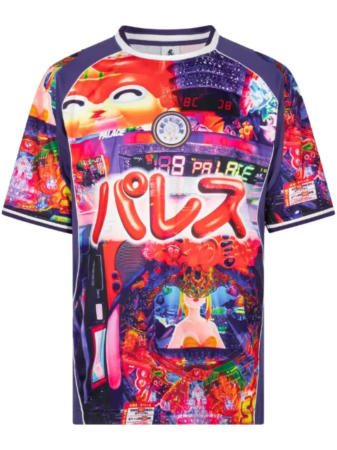 Palace Pachinko "Neon" T-shirt Purple P0003