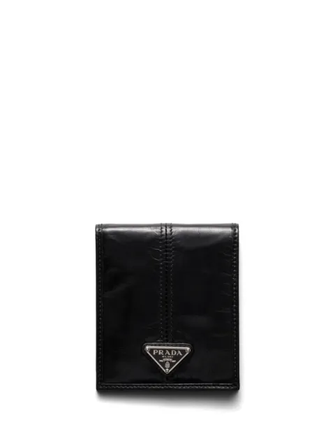 Prada leather wallet Black 2MO5132CX7