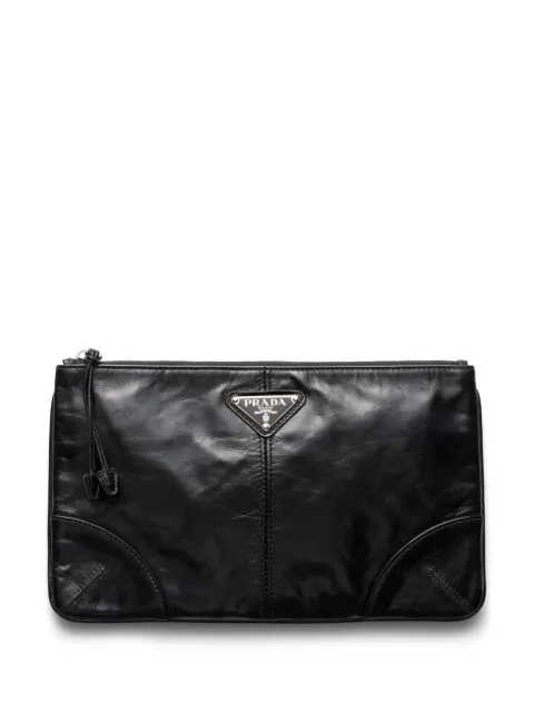 Prada leather wallet Black 2MB0522CX7