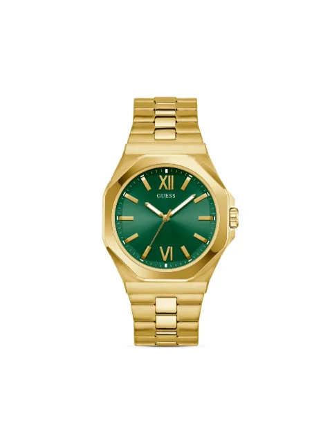 GUESS USA stainless steel 42mm watch Green GW0849G2