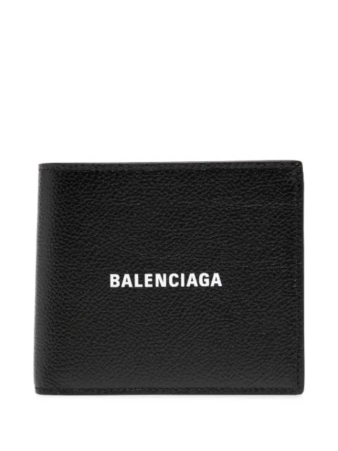 Balenciaga Cash logo-print wallet Black 5945491IZI3