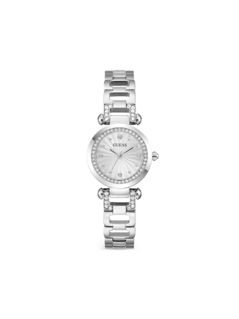 GUESS USA stainless steel 30mm watch Silver GW0869L3