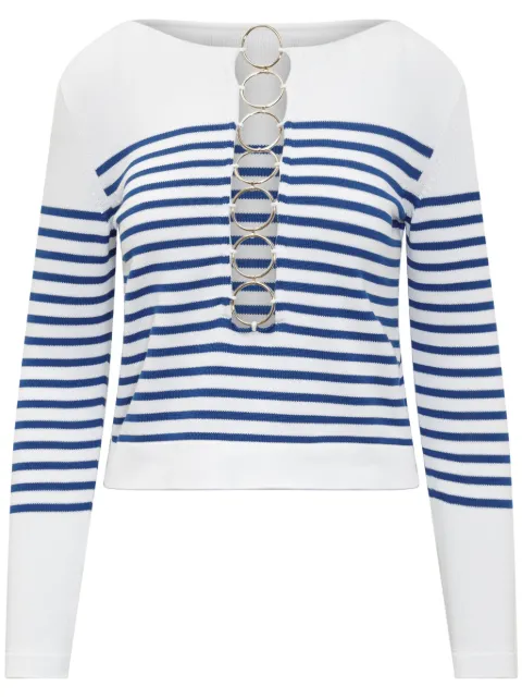 Seafarer cotton sweater White SWM0031MCF0008000