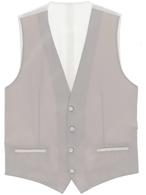 Dolce & Gabbana Pre-Owned 2000 single-breasted waistcoat Grey DOG280BN