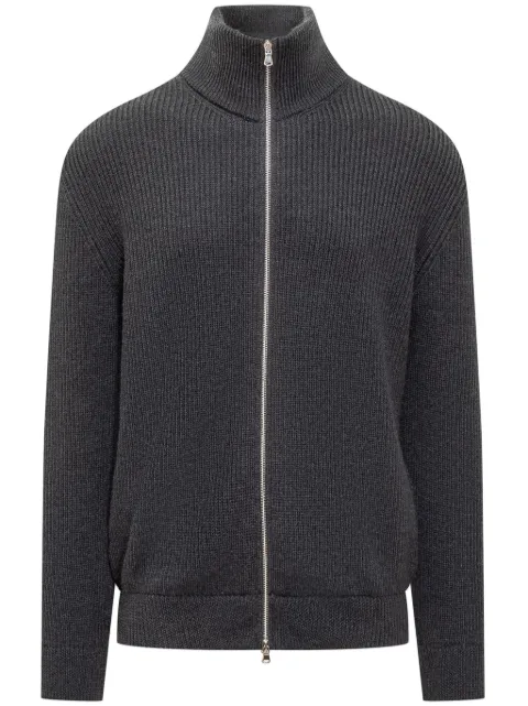 SEVEN GAUGE zipped jumper Grey W24SGPUL0021