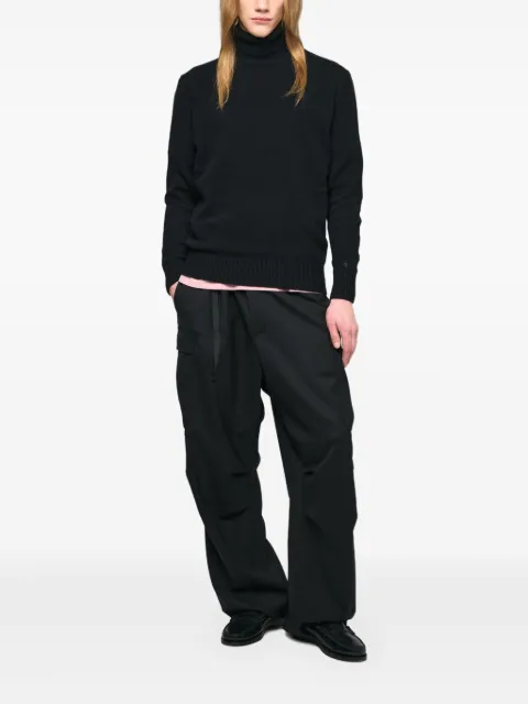 SEVEN GAUGE turtleneck jumper Black W24SGPUL0017