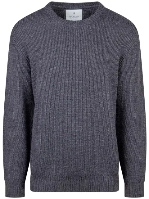 SEVEN GAUGE ribbed knit jumper Grey W24SGPUL0023