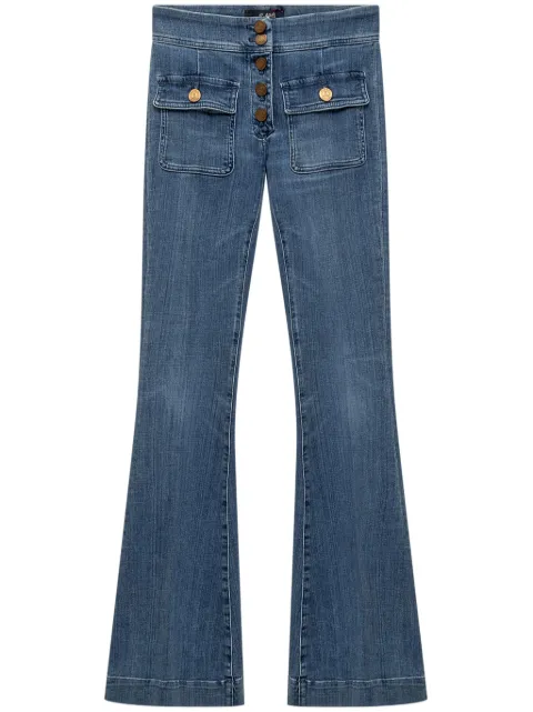 The Seafarer Anais button pocket jeans Blue SWP0016TDS0006