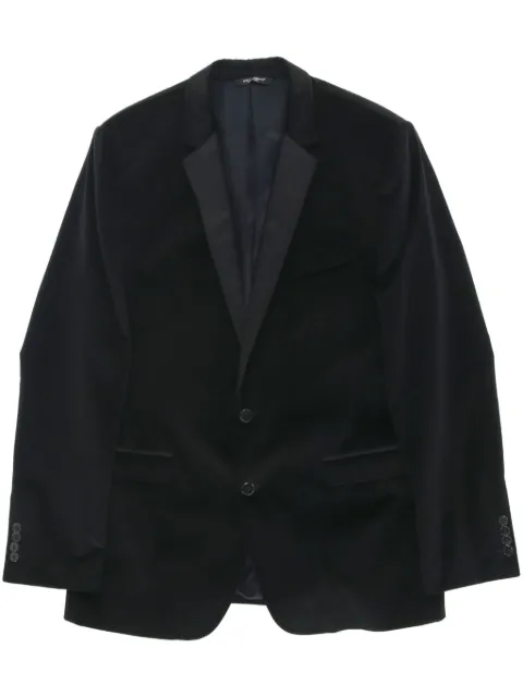 Dolce & Gabbana Pre-Owned 2000s narrow lapels blazer Black DOG600BL