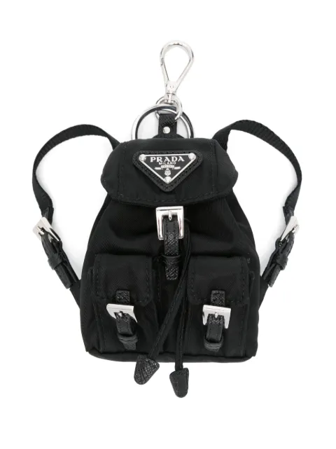 Prada Mini Icon keyring Black 2TT2052DMK