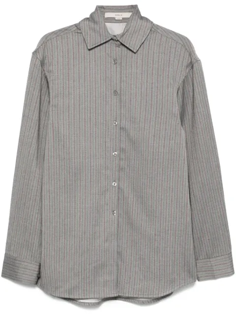 REMAIN herringbone-patterned shirt Grey 5018743038