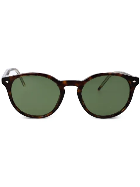 Giorgio Armani round-frame sunglasses Brown 0AR8211
