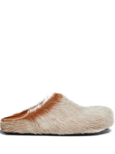 Marni Fussbett mules Brown SBMS004601P8006
