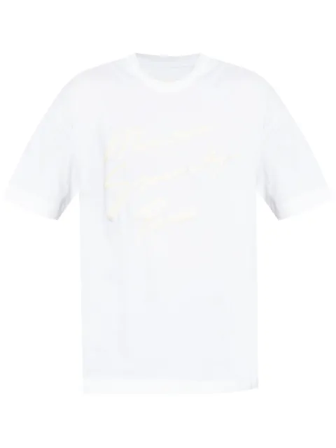 Givenchy Maison T-shirt White BM71MG3YPH