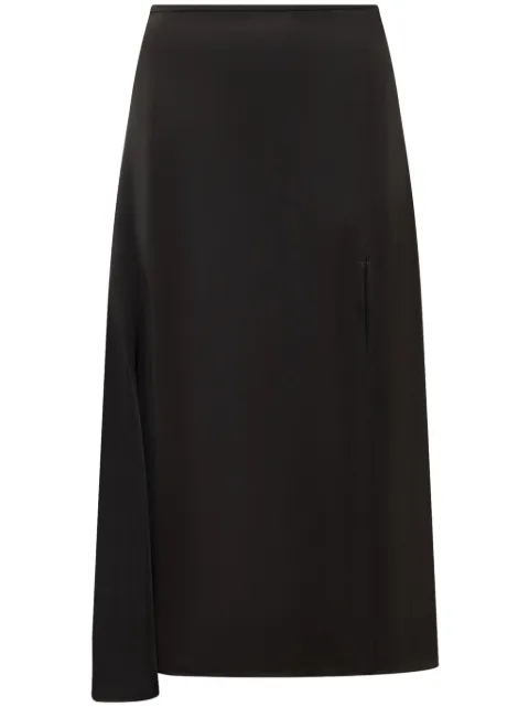 Jil Sander Gonna 62 midi skirt Black J02MA0203J65022
