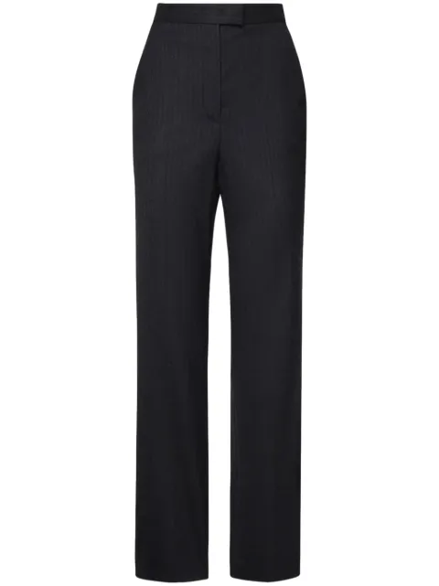 FENDI straight-leg knit trousers Black FR6600ASZ3