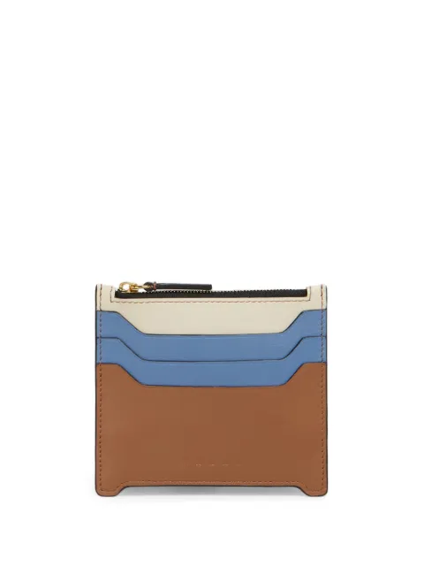 Marni logo-debossed wallet Brown PFMO0112U2P6948