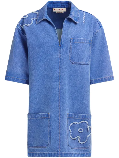 Marni denim mini dress Blue ABJD1391QSUSCX34