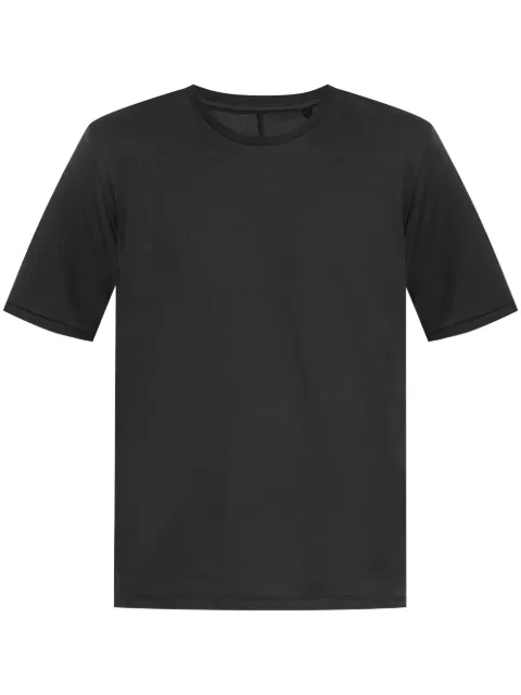 rag & bone Pima cotton T-shirt Black MBC24HT019W319