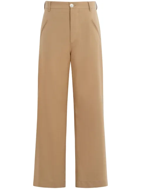 Marni virgin wool straight-leg trousers Neutrals PUMU0284U0TW839