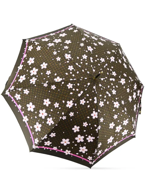 Louis Vuitton Pre-Owned x Takashi Murakami 1990-2000 Cherry Blossom umbrella Brown M92030