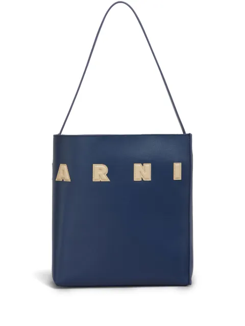 Marni small Museo tote bag Blue SHMP0111U0P6483