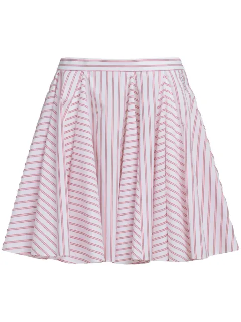 Marni striped mini skirt Red GOMA0706S0UTC455