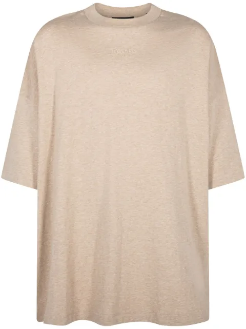 FEAR OF GOD ESSENTIALS raised-logo T-shirt Neutrals 125BT232003F