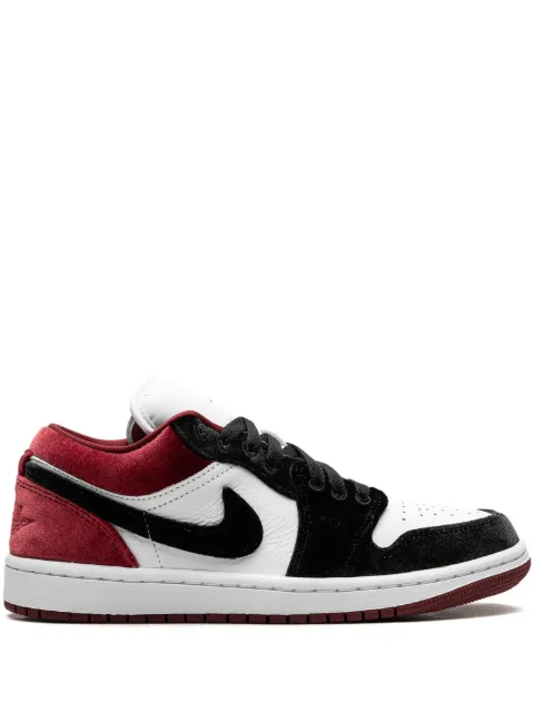 Jordan Jordan 1 Low SE "Velvet Black Toe - Black/White/Team Red" sneakers Red FZ3242001