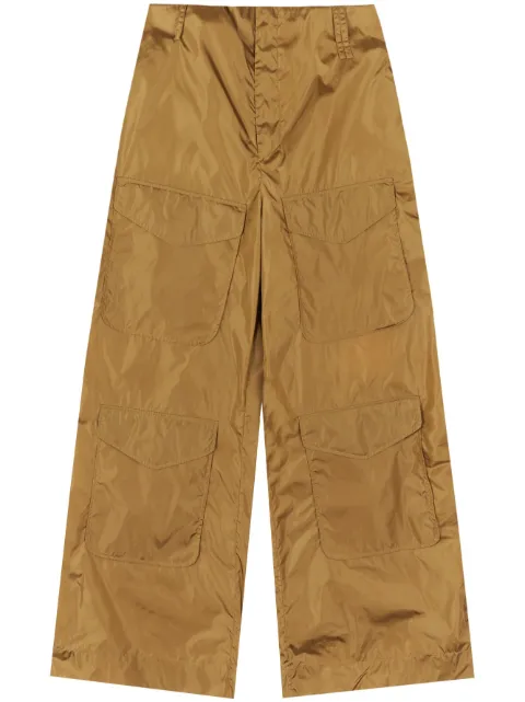Simone Rocha multi-pocket cargo trousers Green 41061067