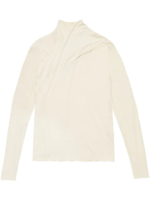 Diomene wrap T-shirt Neutrals DDMTL0002