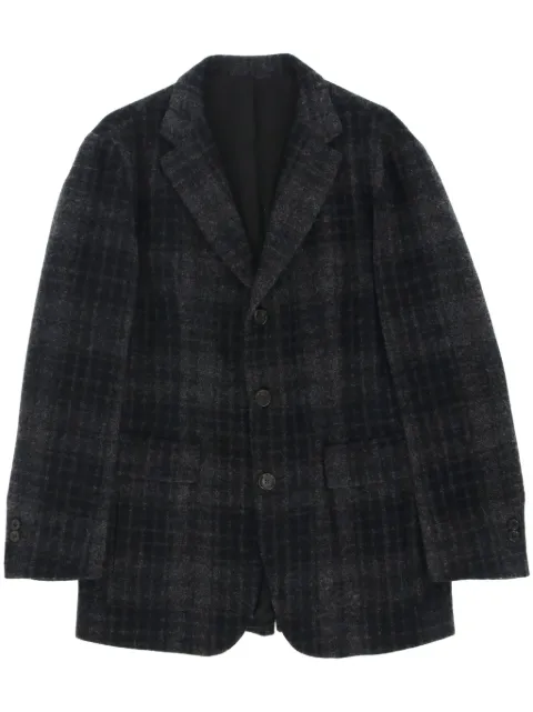 Bottega Veneta Pre-Owned 2010s checked blazer Grey BOVE450UN