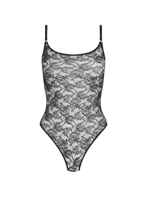 Maison Close Flashback thong bodysuit Black 562524
