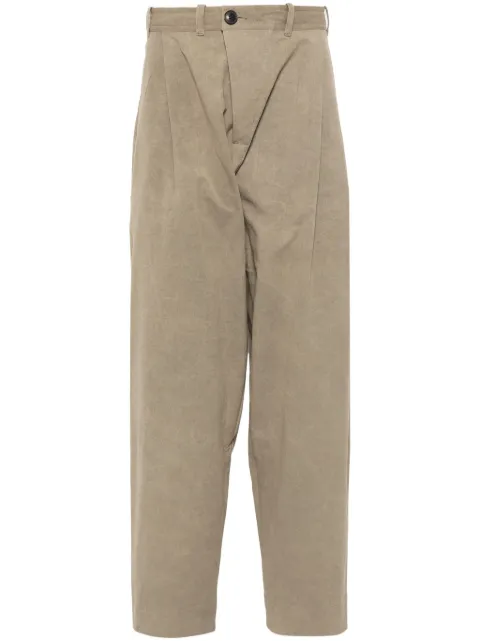 Jan Jan Van Essche tapered-leg trousers Neutrals TROUSER68COTTON