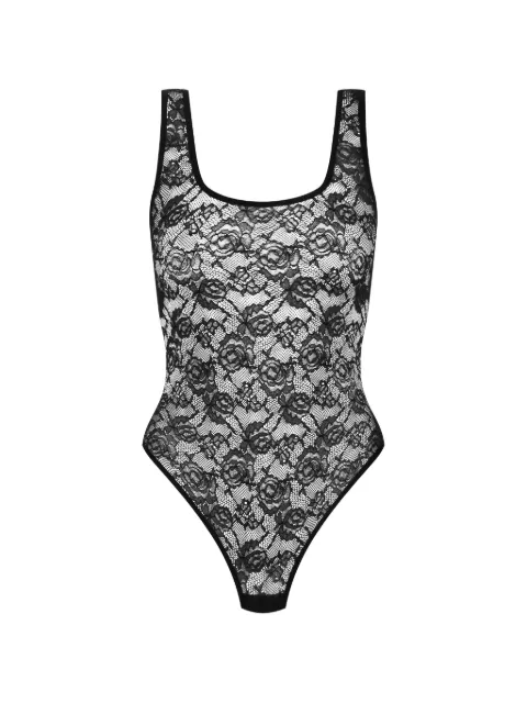 Maison Close Flashback backless bodysuit Black 562529
