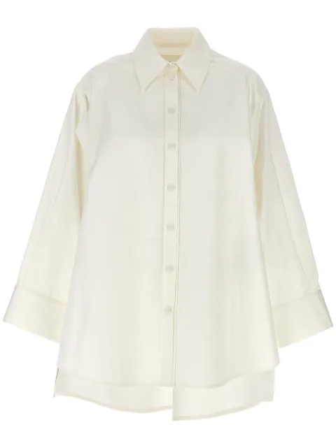 Jil Sander Cut-out armhole shirt White J03DL0153J45266