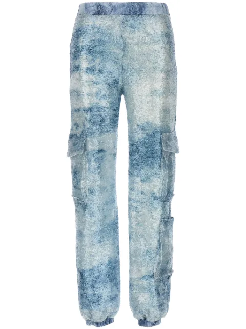 LE TWINS Robi cargo trousers Blue ROBI