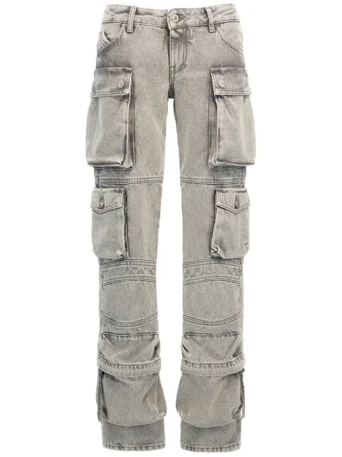 The Attico Essie jeans Grey 241WCP113D070307