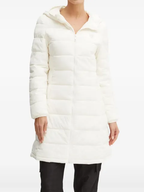 GUESS USA hooded quilted jacket White V4YL05WF3X0