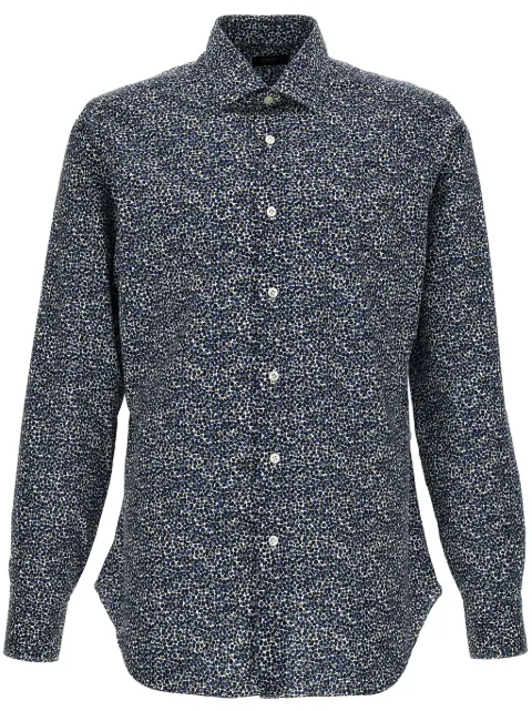 Barba Culto shirt Blue K1U12P0136059U0003