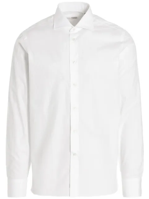BORRIELLO NAPOLI cotton shirt White 14011