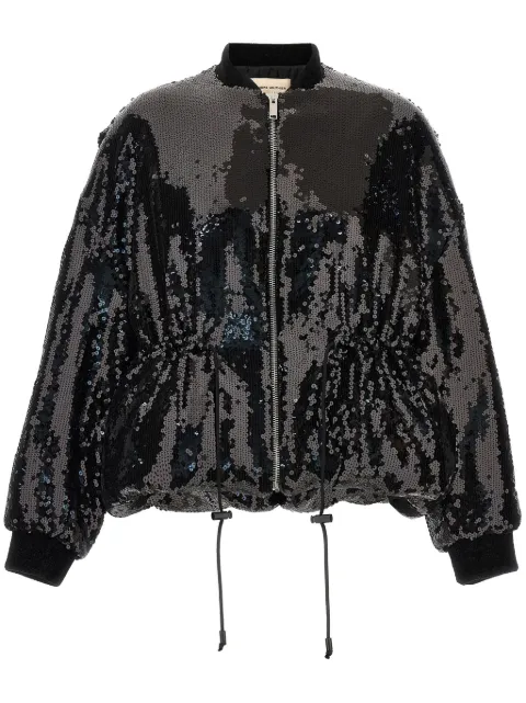 Alexandre Vauthier sequinned bomber jacket Black 234COA2001
