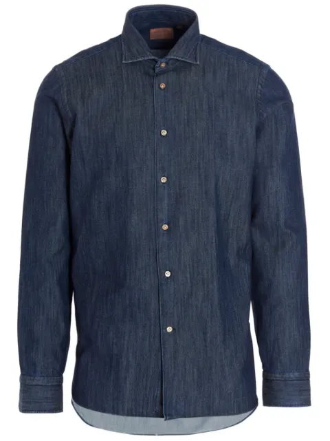 BORRIELLO NAPOLI denim shirt Blue 9095