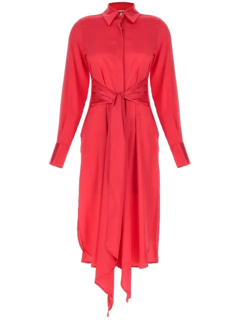 LE TWINS Cervia shirt dress Pink CERVIALUNGO